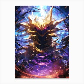 Giratina Pokemon Anime Manga Japan Poster Canvas Print