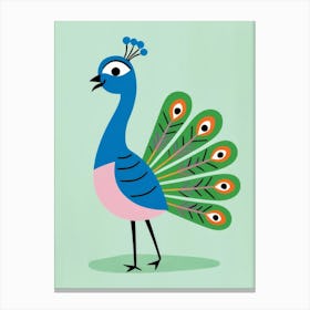 Peacock Canvas Print