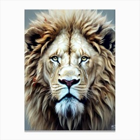 Lion Portrait 35 Canvas Print