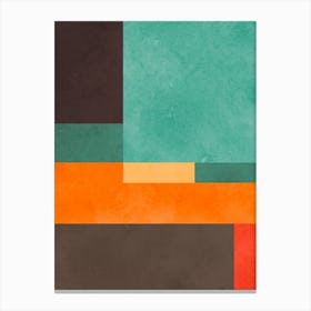 Color geometry in harmony 2 Canvas Print