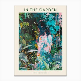 In The Garden Poster Powis Castle Gardens United Kingdom 1 Canvas Print