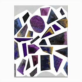 Meteorite Lilac Canvas Print