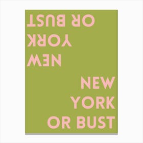 NYORBUST Canvas Print