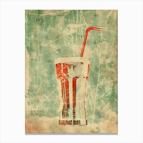 Soft Drink: Fast Food Art Canvas Print