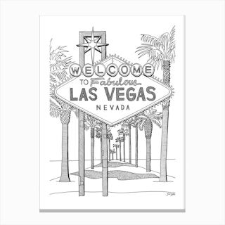 Vegas 1 Canvas Print