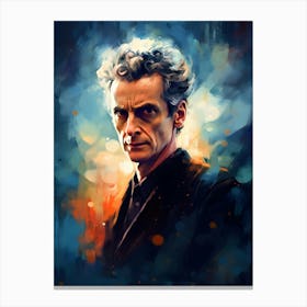 The Master Doctor Who Movie Painting Canvas Print