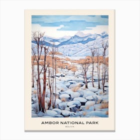 Ambor National Park Bolivia 2 Poster Canvas Print
