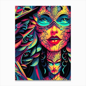 Psychedelic Art 43 Canvas Print