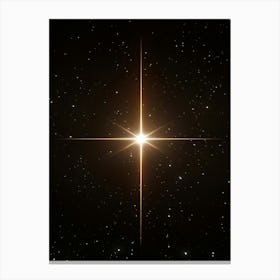 Star In The Sky Canvas Print