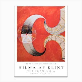 Hilma Af Klint Swan 12 Canvas Print