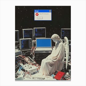 System error Canvas Print