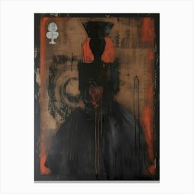 Queen Of Spades 2 Canvas Print