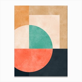 Expressive geometric shapes 5 Canvas Print