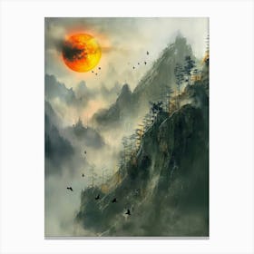 Asian Landscape 8 Canvas Print