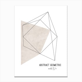 Abstract Geometric 4 Canvas Print
