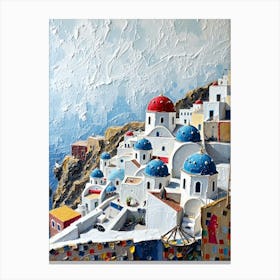 Oia Village Canvas Print