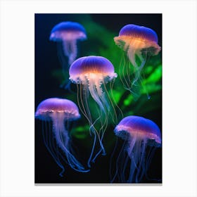 Jellyfishes Canvas Print