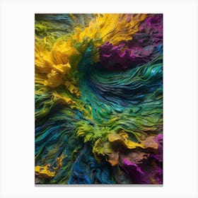 Abstract Painting Canvas Print