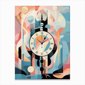 Time Abstract Geometric Illustration 1 Canvas Print