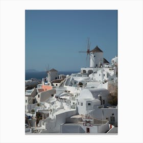 Greece Travel Print 1 Canvas Print