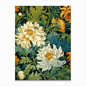 Chrysanthemums 11 Canvas Print