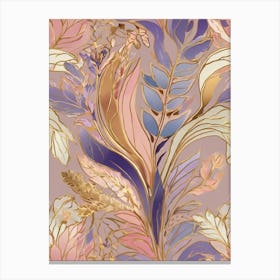 Floral Wallpaper 10 Canvas Print