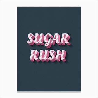 Sugar Rush Canvas Print