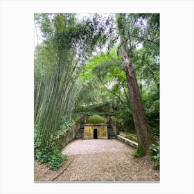 Temple In The Forest Canvas Print