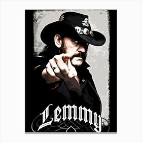 Lemmy motorhead Canvas Print