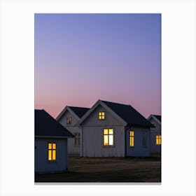 Houses At Dusk Toile