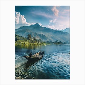 Sri Lanka Lake Canvas Print