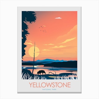 Yellowstone Canvas Print