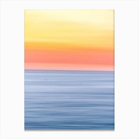 Sunset At The Beach 28 Canvas Print