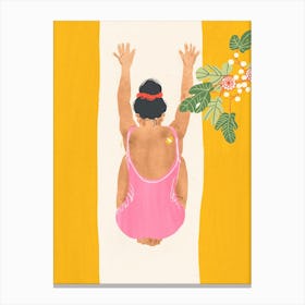 Yoga Time Canvas Print