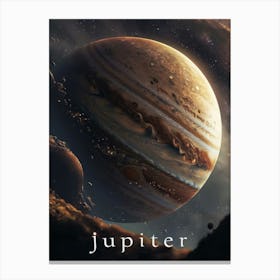 Jupiter Planet 1 Canvas Print