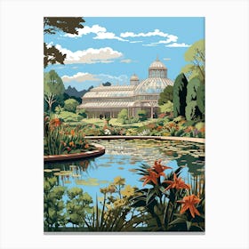 The Royal Botanic Garden Cranbourne Australia Illustration 1 Canvas Print
