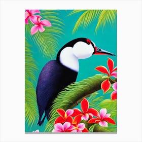 Bufflehead Tropical bird Canvas Print