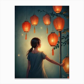 Chinese Lanterns 6 Canvas Print