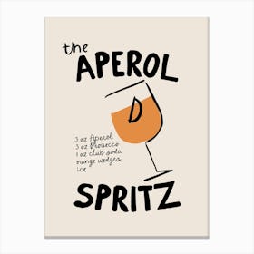 Aperol Spritz Canvas Print