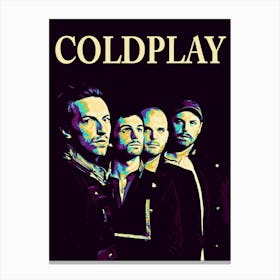 Coldplay 4 Canvas Print