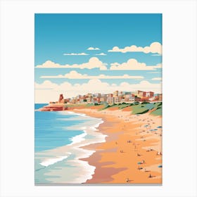 Australia 3 Travel Illustration Canvas Print