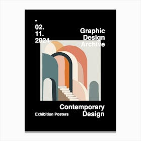 Graphic Design Archive Poster 32 Canvas Print