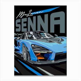 Mclaren Senna Canvas Print