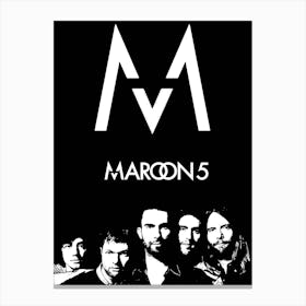 Maroon 5 3 Canvas Print