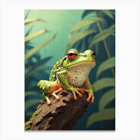 Tree Frog Canvas Print