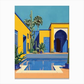 Moroccan House 3 Canvas Print