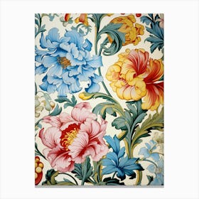 Floral Wallpaper 22 Canvas Print