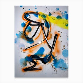 Graffiti Painting 1 Canvas Print