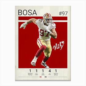 Nick Bosa 1 Canvas Print