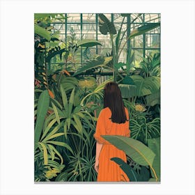 In The Garden Royal Botanic Garden Edinburgh United Kingdom 9 Canvas Print